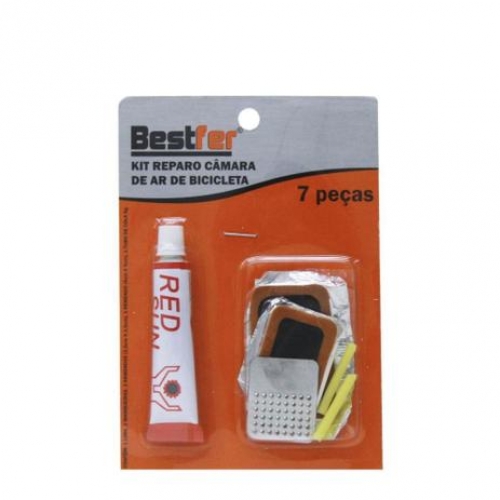 KIT REPARO BIKE COLA+REMENDO BESTFER