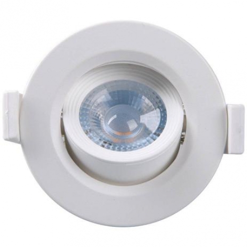 SPOT LED REDONDO 5W 6500K LUZ BRANCA MR16 ELGIN