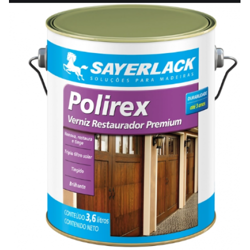 VERNIZ POLIREX 3,6L IMBUIA SAYERLACK