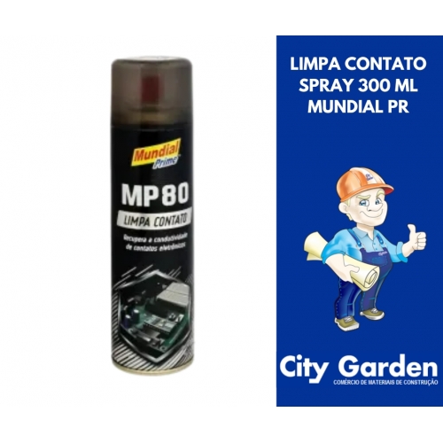 LIMPA CONTATO SPRAY 300 ML MUNDIAL PR