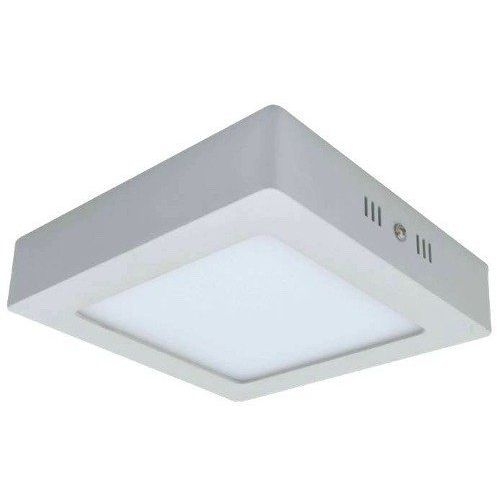 Luminária Led Quadrada 25W Sobrepor 6500K Roya