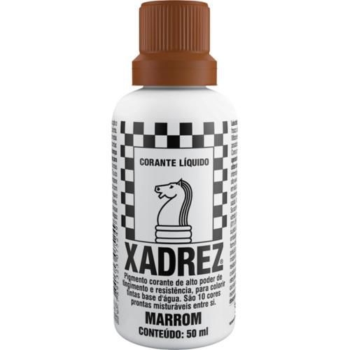 CORANTE MARROM 50ML XADREZ