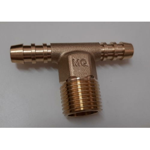 CRUZETA LATAO 1/2 NPT(E) X BM 3/8 X BM 3/8 EMBALADO