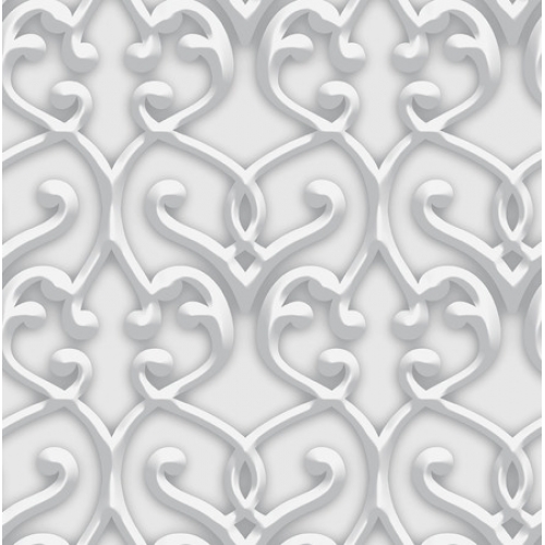 PAPEL DE PAREDE ALHAMBRA DIMENSÕES  0,53X10MTS REF 4709