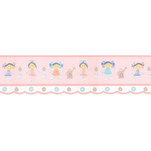 PAPEL DE PAREDE FAIXA MENINA BAMBINO 5540 0,53X10MTS REF