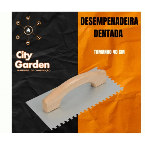 DESEMPENADEIRA DENTADA TM/40 CM