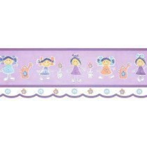 PAPEL DE PAREDE FAIXA MENINA BAMBINO 8525 0,53X10MTS REF