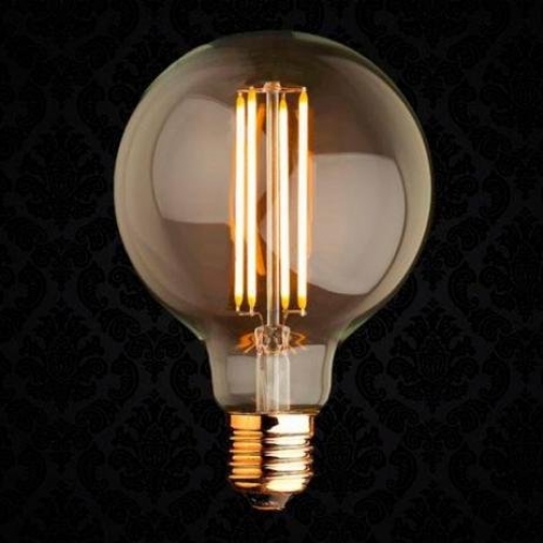 LÂMPADA LED RETRO VINTAGE REDONDA G125 110/220V