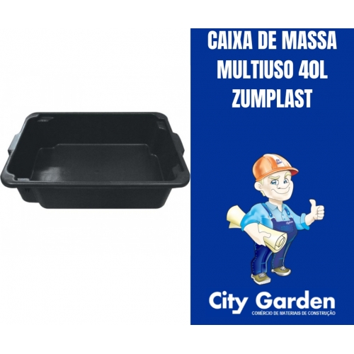 CAIXA DE MASSA MULTIUSO 40L ZUMPLAST