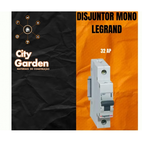 DISJUNTOR MONO 32A LEGRAND