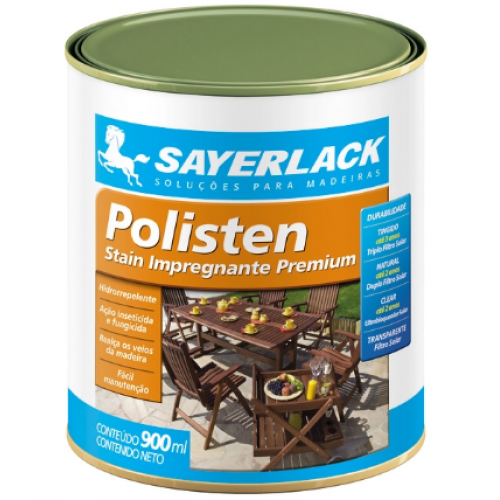 POLISTEN 900ML NATURAL SAYERLACK (STAIN)