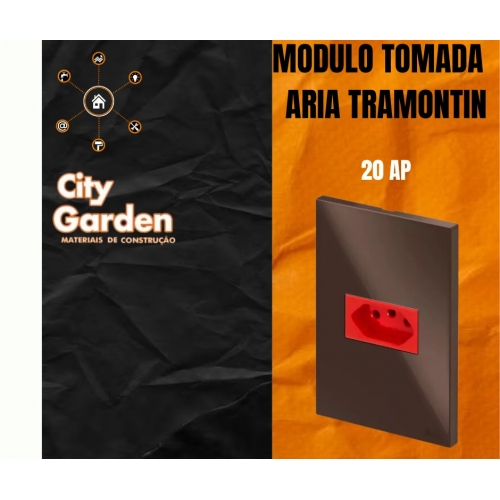 MODULO TOMADA 20A VM ARIA TRAMONTIN