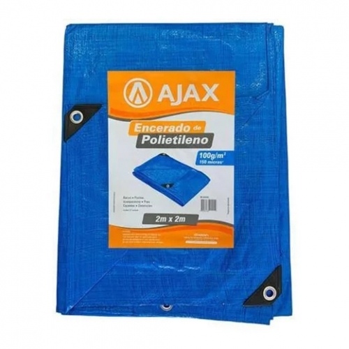 ENCERADO DE POLIETILENO 2M X 2M AJAX