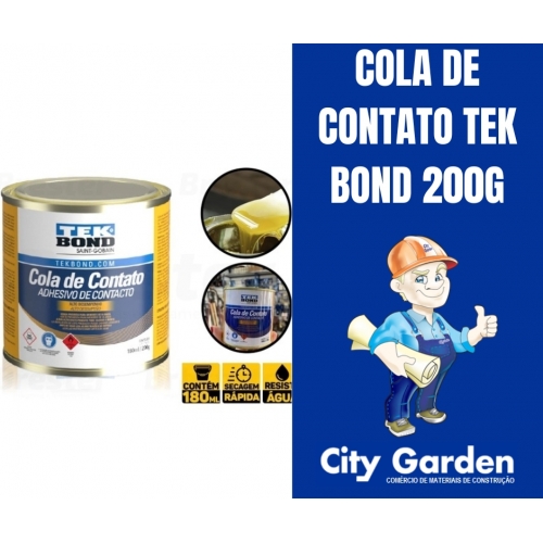 COLA DE CONTATO TEK BOND 200G