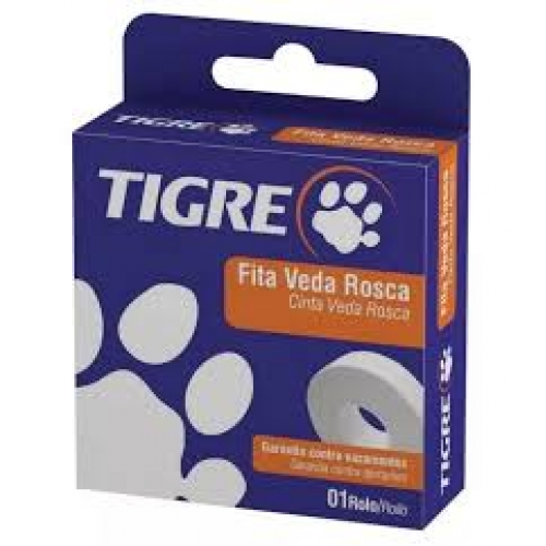 FITA VEDA ROSCA 18MMX10M - TIGRE