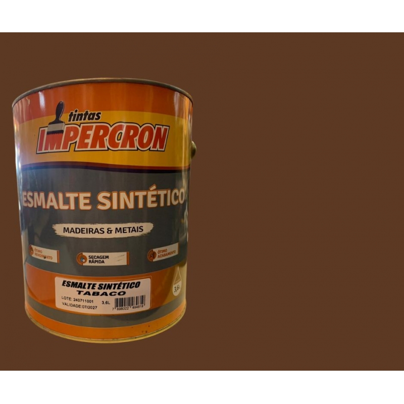 ESMALTE SINTÉTICO TABACO 3,6L IMPERCRON