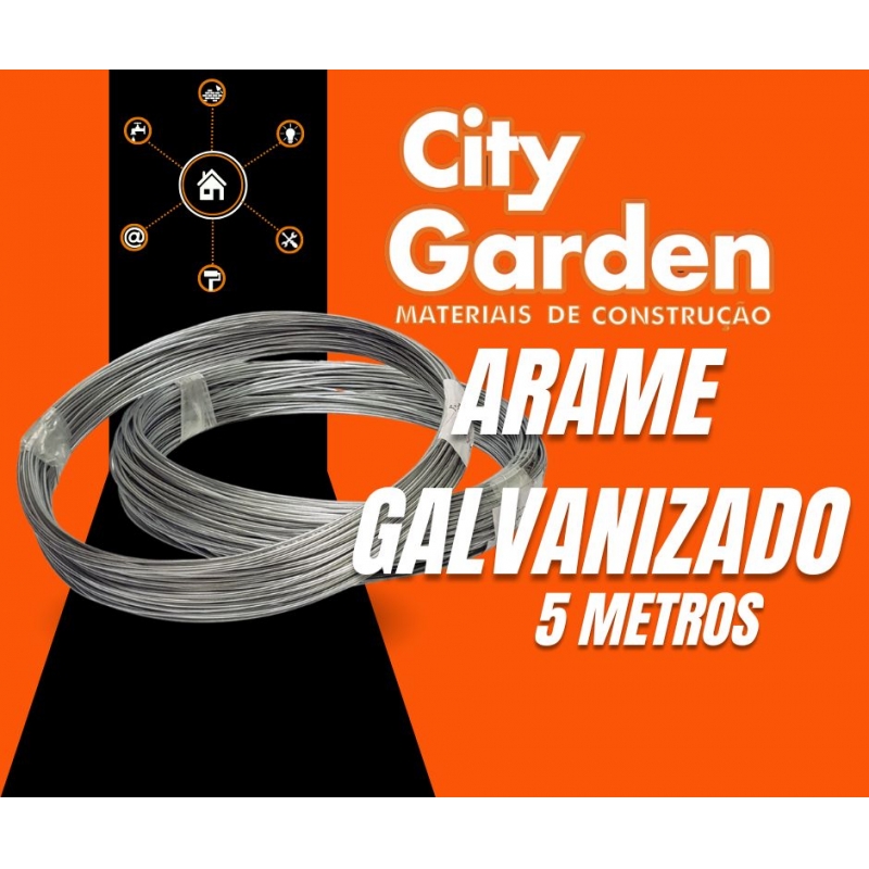 ARAME GALVANIZADO 18MM 5 METROS