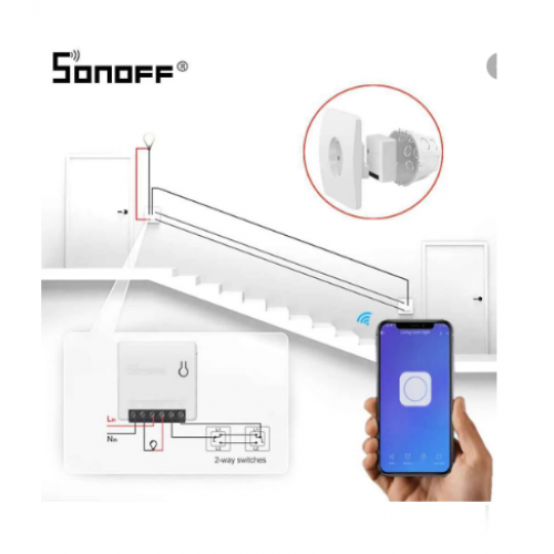 Sonoff Mini Interruptor Wifi Paralelo / Three Way Automação