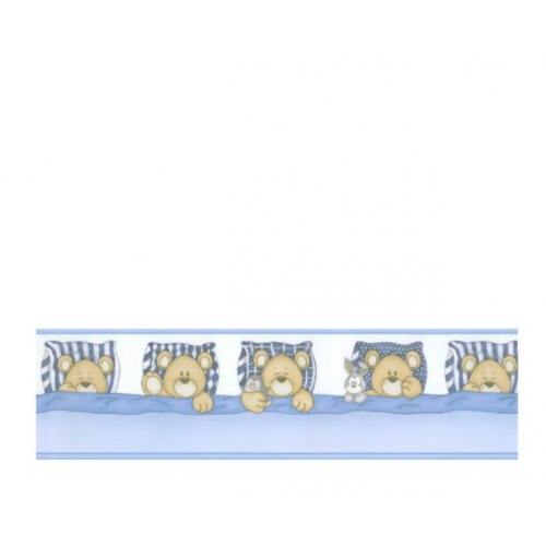 PAPEL DE PAREDE FAIXA DE URSO 8520 0,53X10MTS REF