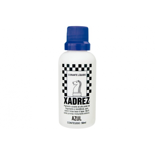 CORANTE AZUL 50ML XADREZ