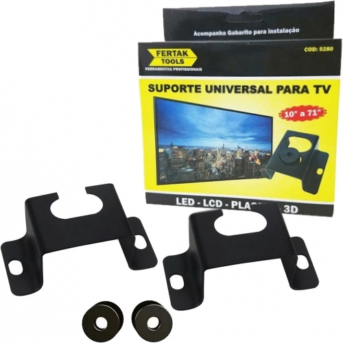 Suporte Universal para TV LED, LCD, Plasma, 3D de 10 à 71 Pol. Fertak