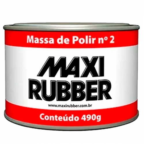 MASSA POLIR NR2 490G MAXI RUBBER