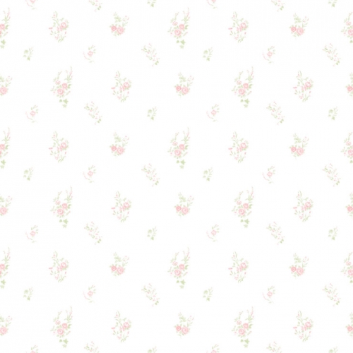 PAPEL DE PAREDE FLORAL BRANCO 3350 0,53X10MTS REF