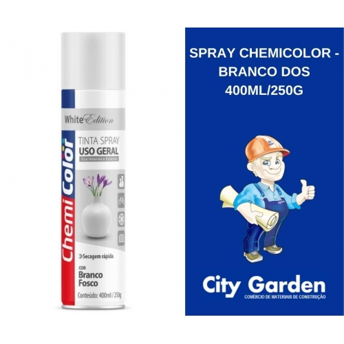 SPRAY CHEMICOLOR - BRANCO DOS 400ML/250G