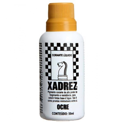 CORANTE OCRE 50 ML XADREZ