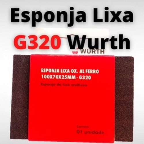 ESPONJA DE LIXA MULTIUSO  OX - 100X70X25 G320