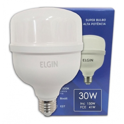 LAMPADA LED SUPER BULBO 30W 6500K ELGIN