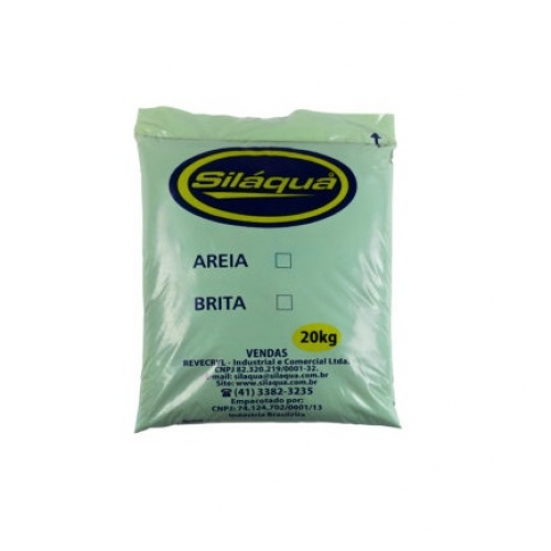 AREIA LAVADA SACO 20KG SILAQUA