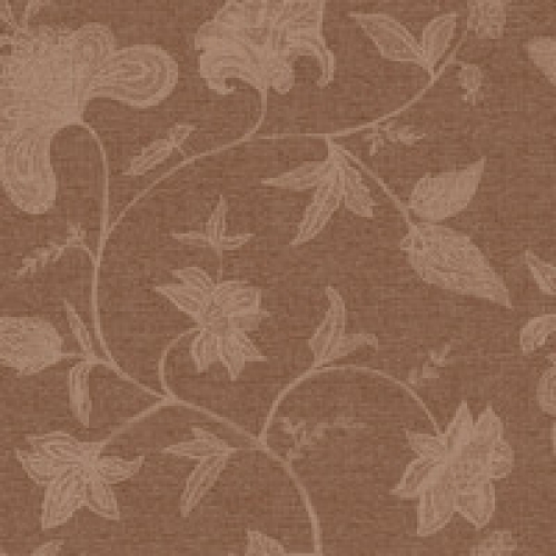 PAPEL DE PAREDE FLORAL PALHA 1409 0,53X10MTS REF