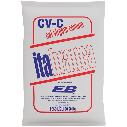 CAL VIRGEM 20 KG ITABRANCA