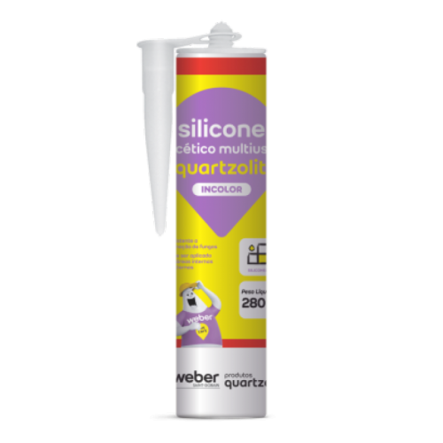 SILICONE ACETICO MULTIUSO INCOLOR 280G