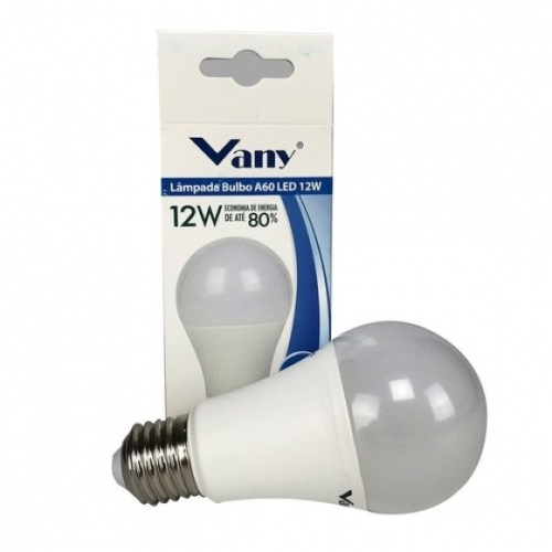 LAMPADA DE LED 12W 6000K BIVOLT - VANY