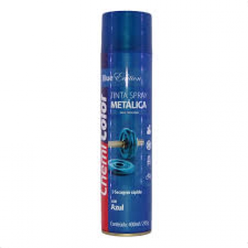 TINTA SPRAY METALICA AZUL 350 ML CHEMICOLOR