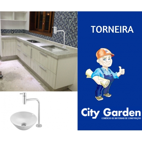 TORNEIRA LAVATORIO|COZINHA. ENCANTO BANCADA 1|4  5050-C82 - (COM BLISTER)