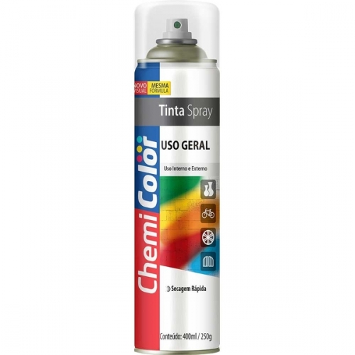 TINTA SPRAY USO GERAL VERNIZ 400ml CHEMICOLOR