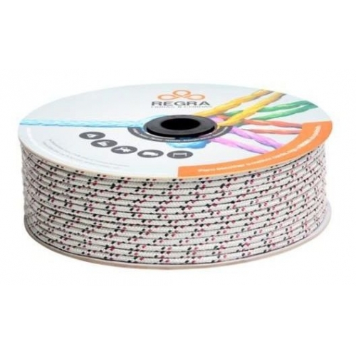 CORDA TRANÇADA MULTICOLOR 3 MM 400 MT REGRA