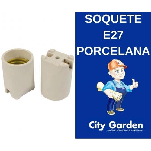 SOQUETE E27 PORCELANA