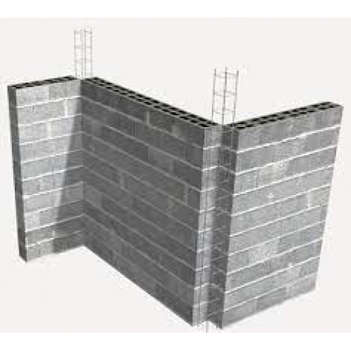 BLOCO DE CONCRETO ESTRUTURAL 19X19X39 4,0 MPa  (12,5 BLOCOS 