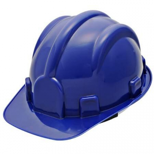 CAPACETE COM ABA FRONTAL AZUL C.A. 31469 RF70000465 PLASTCO