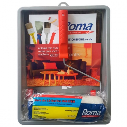 KIT PINTURA 3 PCS BAND+GARF+ROL ROMA