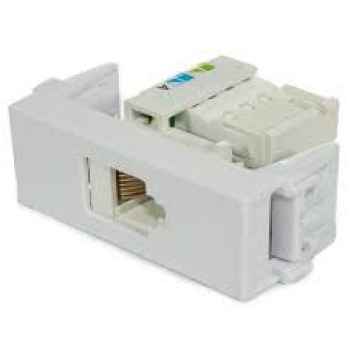 MODULO DE TOMADA INTERNET BRANCO RJ45 CAT 5E Weg