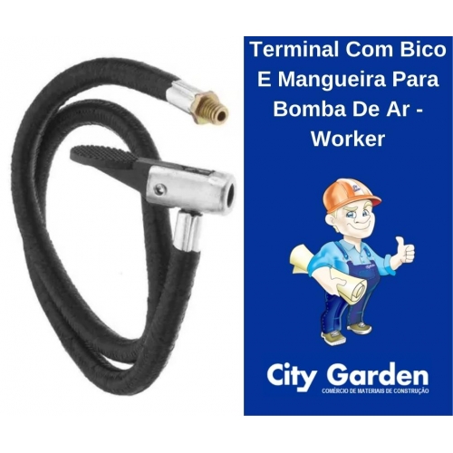 TERMINAL COM BICO E MANGUEIRA