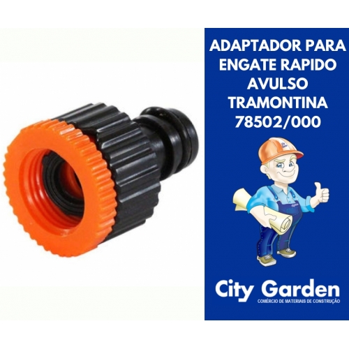 ADAPTADOR MACHO  PARA ENGATE RAPIDO AVULSO TRAMONTINA 78502/