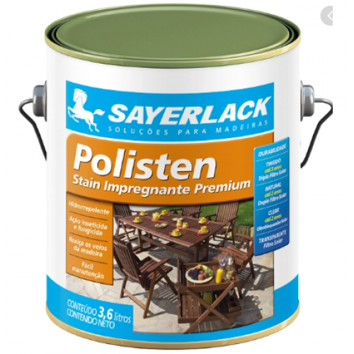 POLISTEN 3,6L NATURAL SAYERLACK (STAIN)