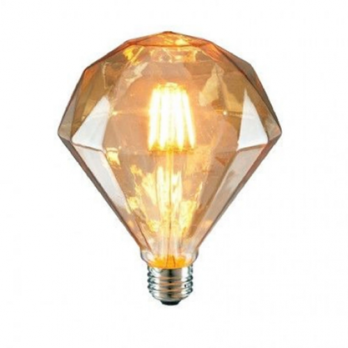 LAMP FILAM LED DIAMANTE 4,5W 2300K 680lm-CTB