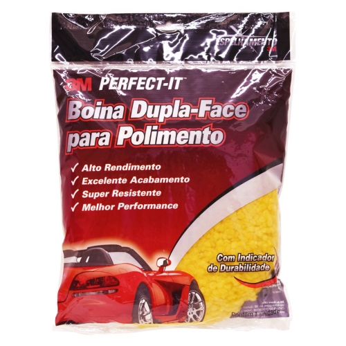 BOINA DUPLA-FACE PARA POLIMENTO DE LA SUPER MACIA 3M